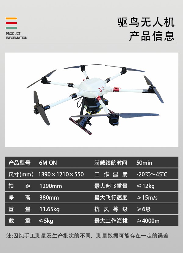 驅鳥無人機6M-QN圖2